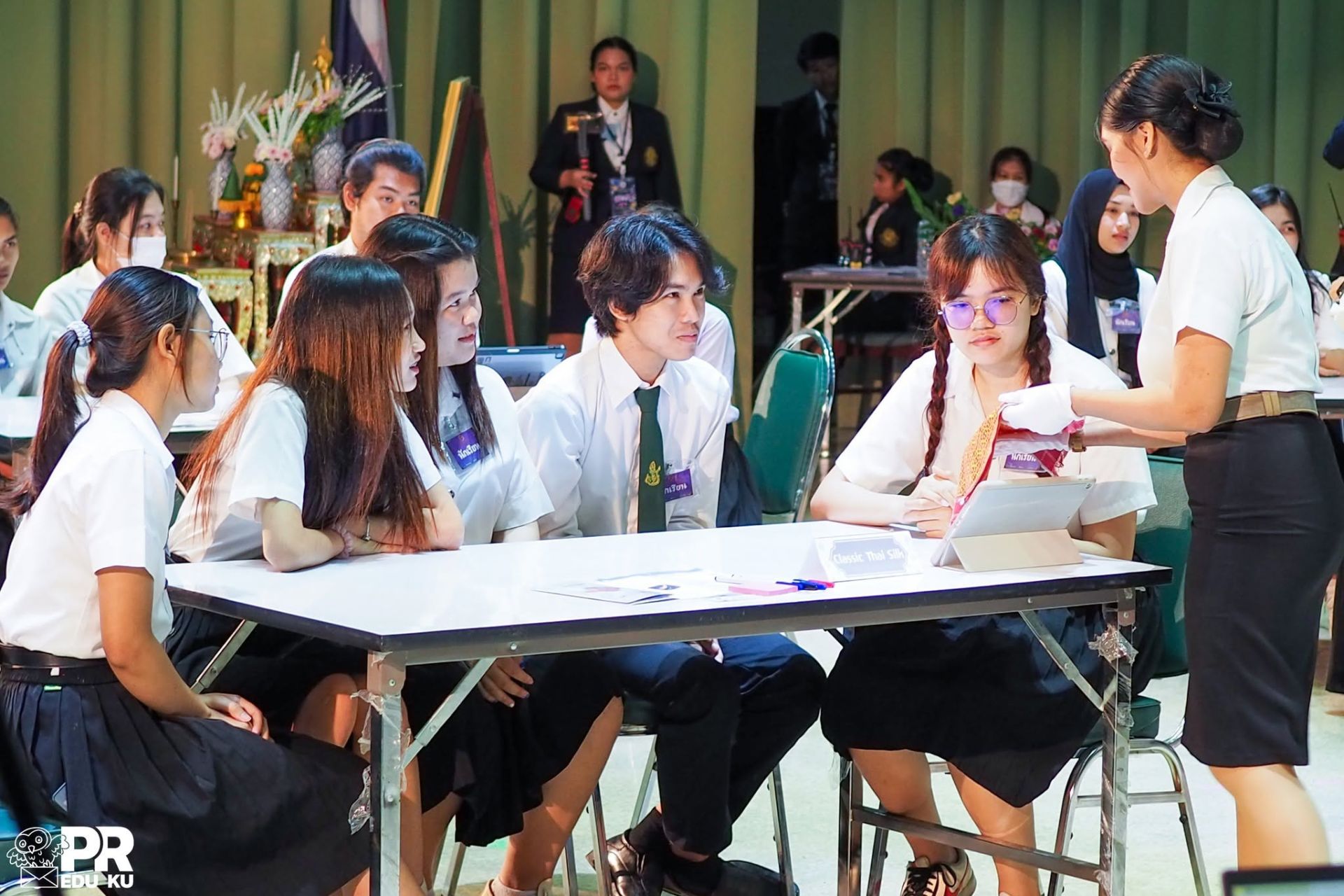 ภาพบรรยากาศ โครงการการประกวดความเป็นเลิศในการจัดการเรียนรู้ระดับอุดมศึกษา ครั้งที่ 13 ปีการศึกษา 2566 รูปที่ 20