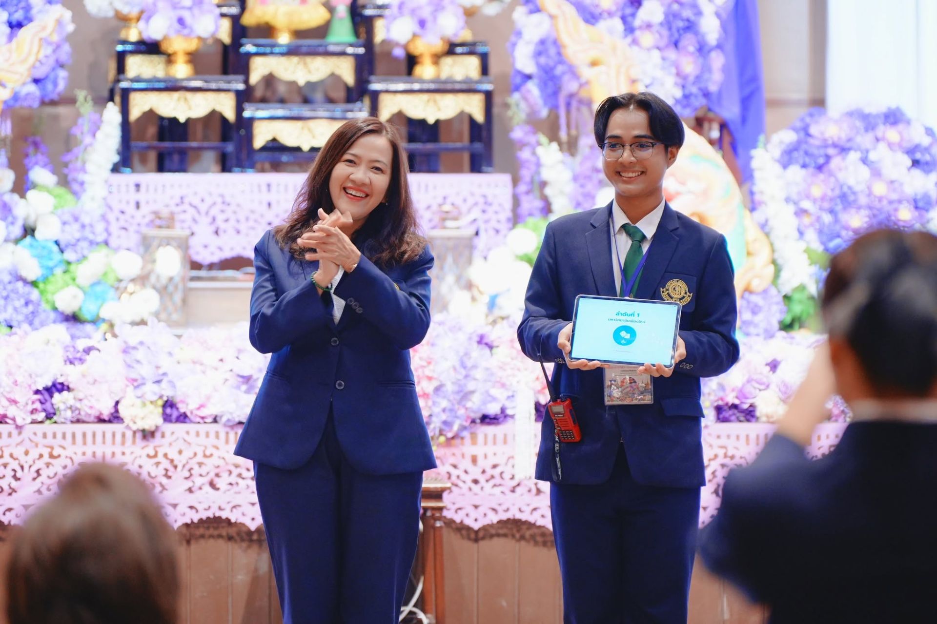 ภาพบรรยากาศ โครงการการประกวดความเป็นเลิศในการจัดการเรียนรู้ระดับอุดมศึกษา ครั้งที่ 15 ปีการศึกษา 2568 รูปที่ 12