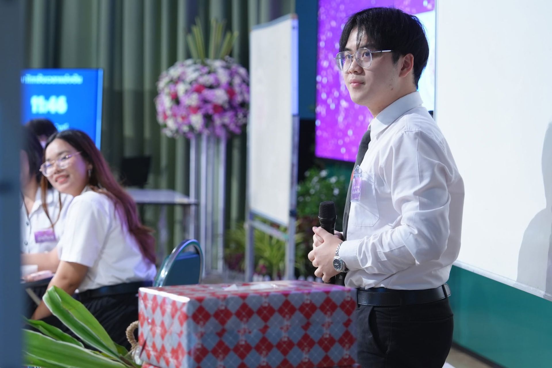 ภาพบรรยากาศ โครงการการประกวดความเป็นเลิศในการจัดการเรียนรู้ระดับอุดมศึกษา ครั้งที่ 14 ปีการศึกษา 2567 รูปที่ 11